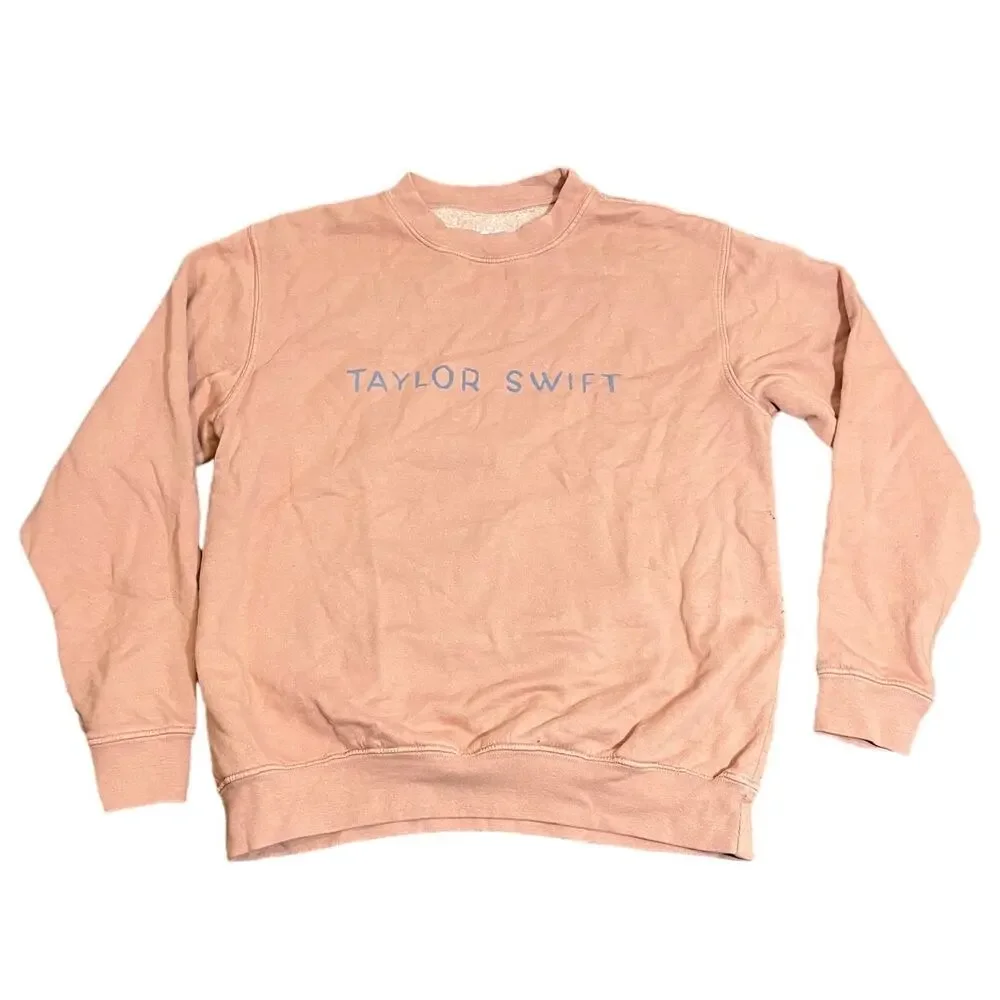 Taylor Swift 1989 (Taylor’s Version) Pink Crewneck size‎ xs Womens